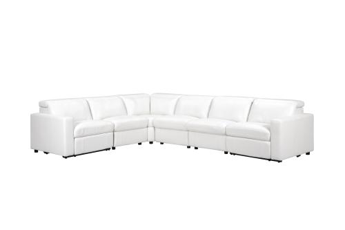 Whistler White 6pc Sectional - Image 2