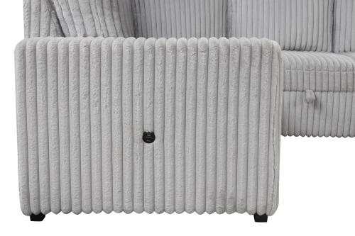 Divine - Grey - Sectional - Image 3
